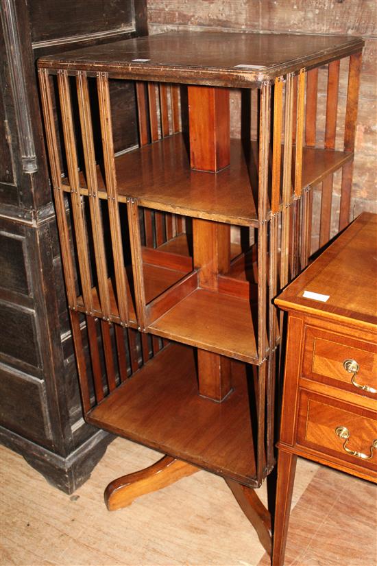 Revolving bookcase